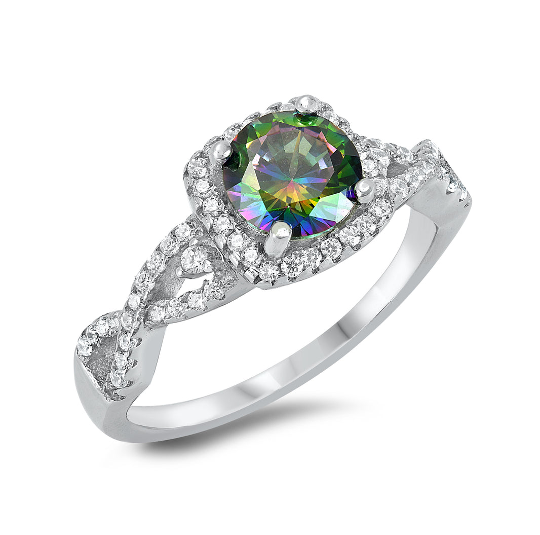 Silver CZ Ring
