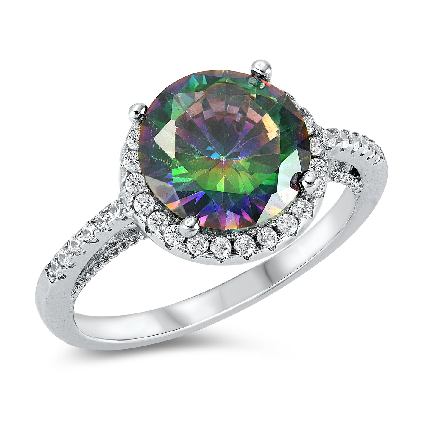 Silver CZ Ring