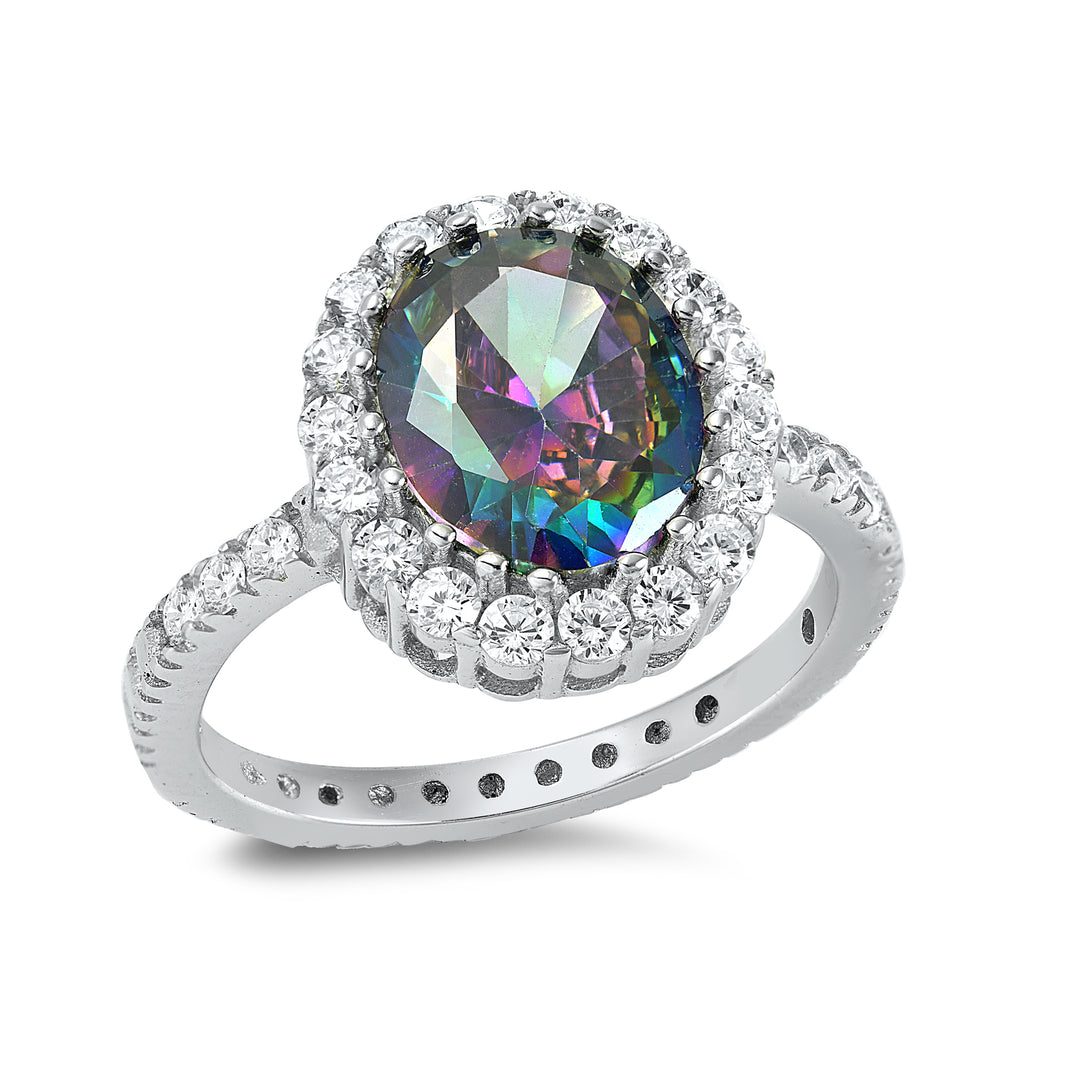 Silver CZ Ring