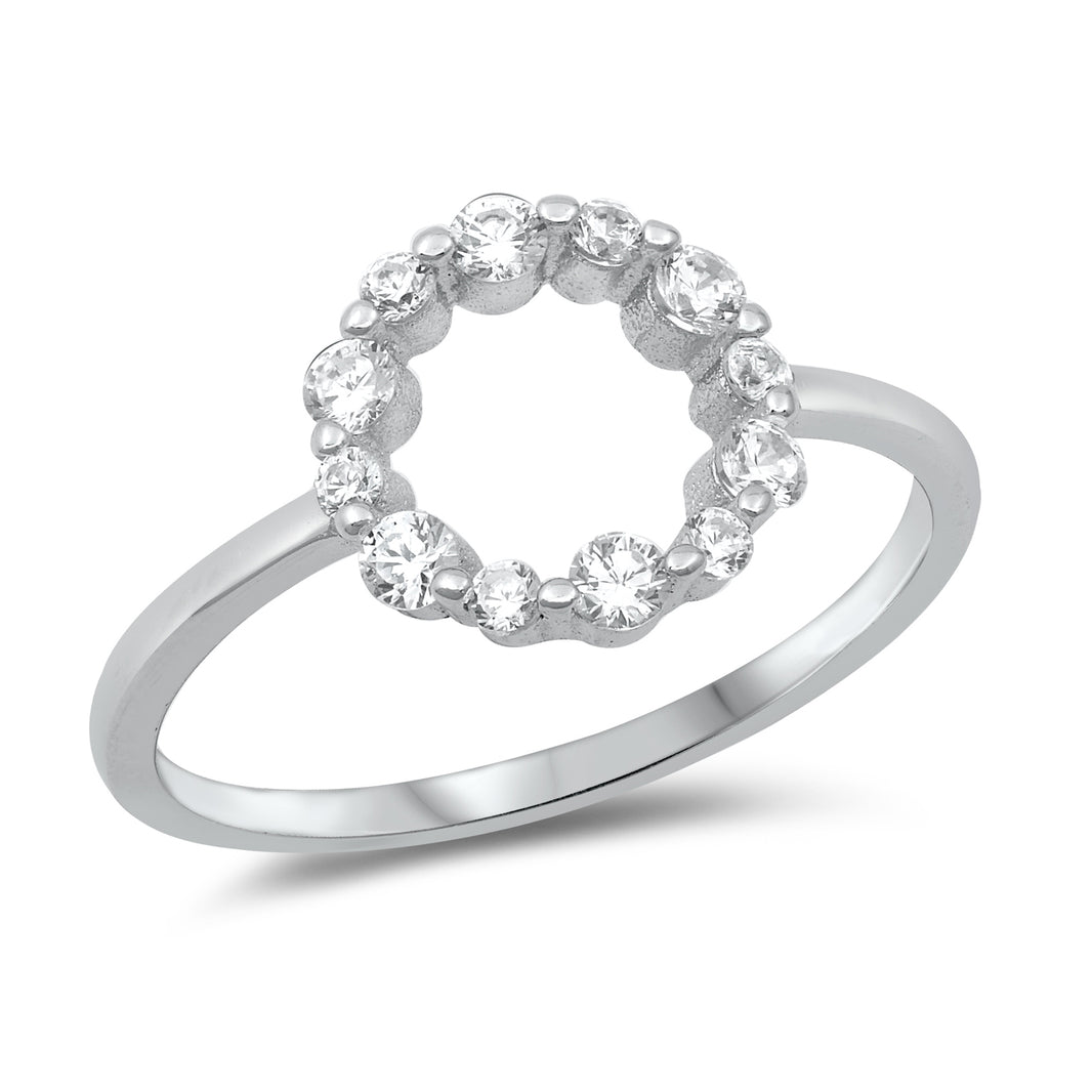 Silver CZ Ring