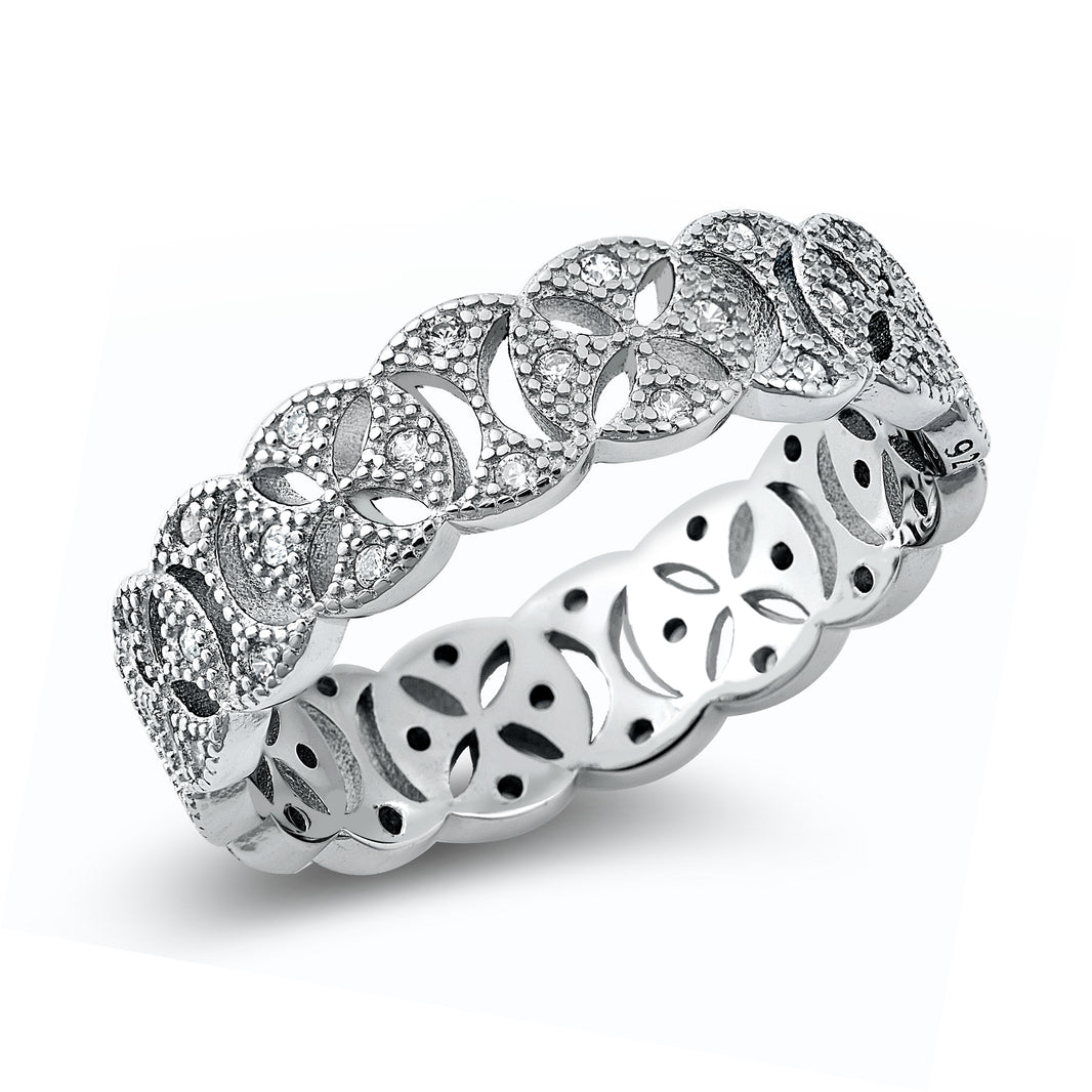 Silver CZ Ring