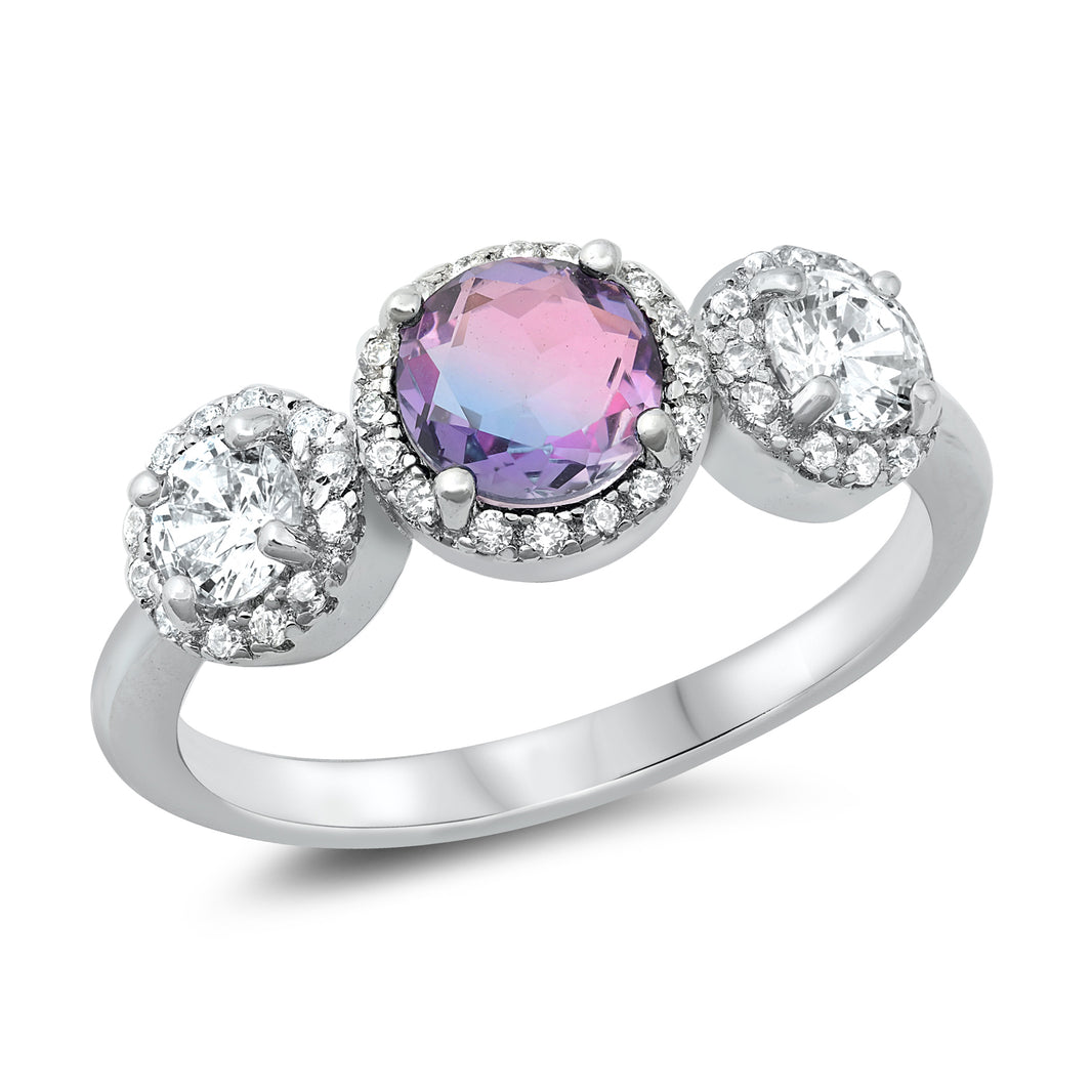 Silver CZ Ring