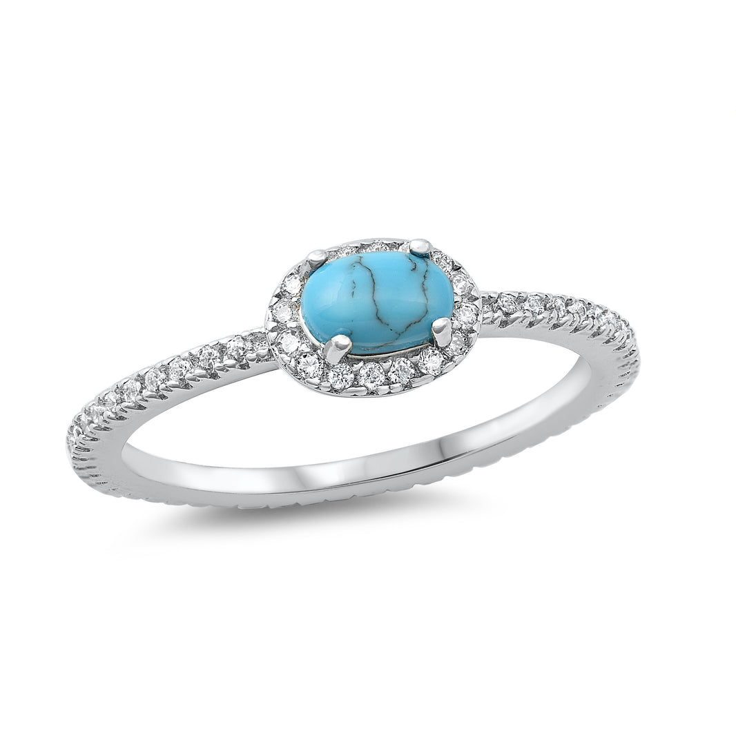 Silver CZ Ring