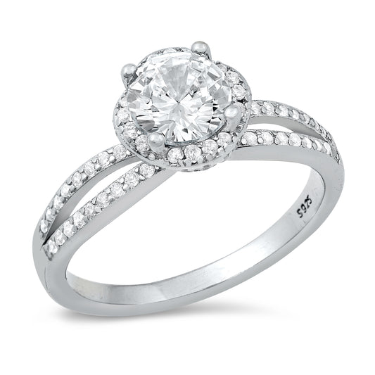 Silver CZ Ring