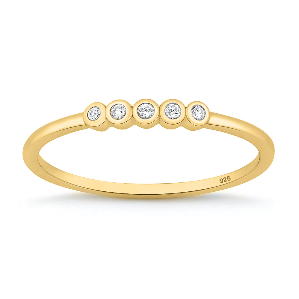 Silver CZ Ring