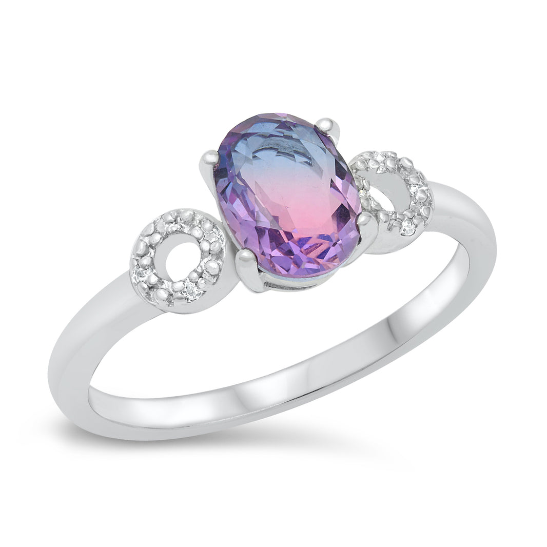 Silver CZ Ring