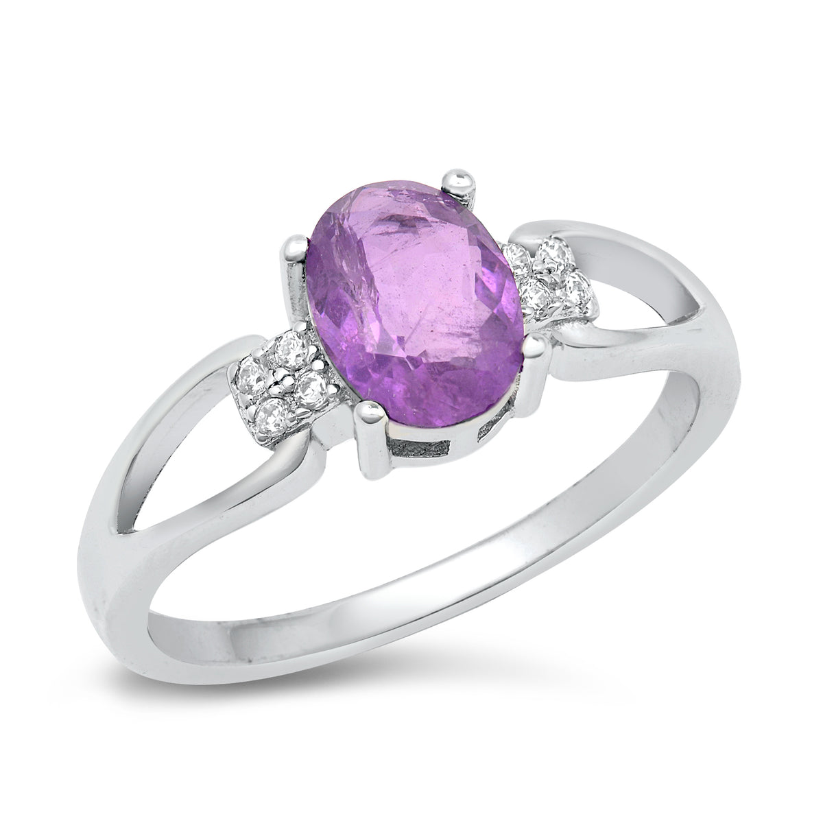 Silver CZ Ring
