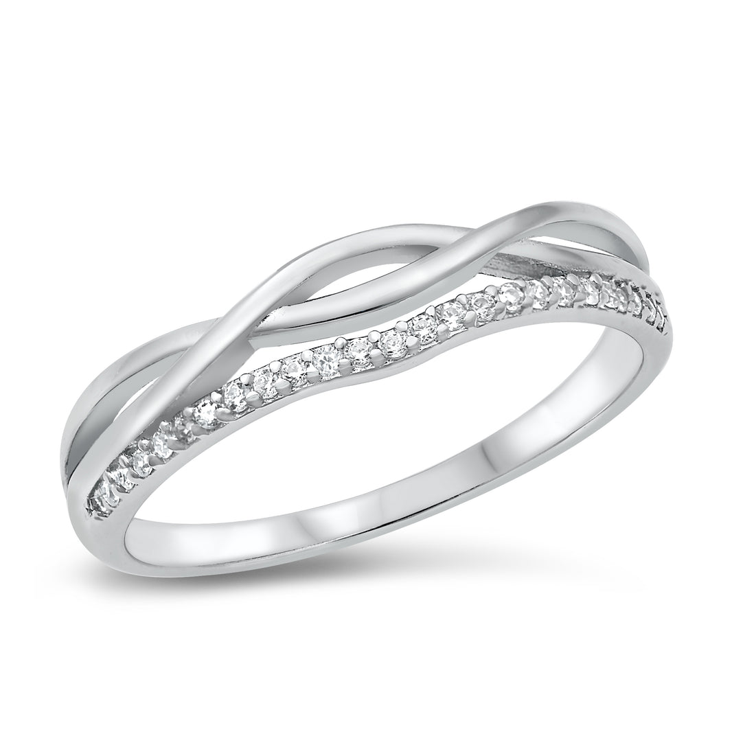 Silver CZ Ring