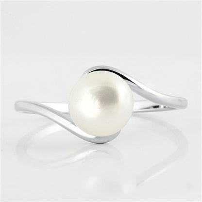 Silver Ring - Pearl