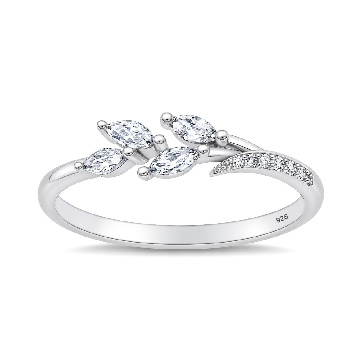 Silver CZ Ring
