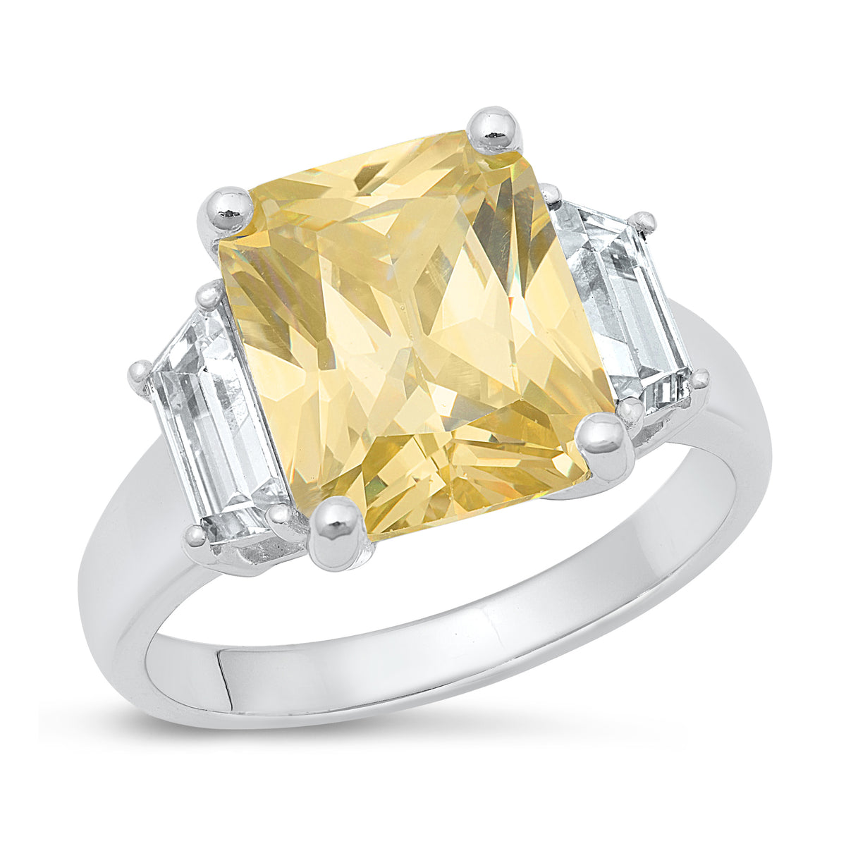Silver CZ Ring