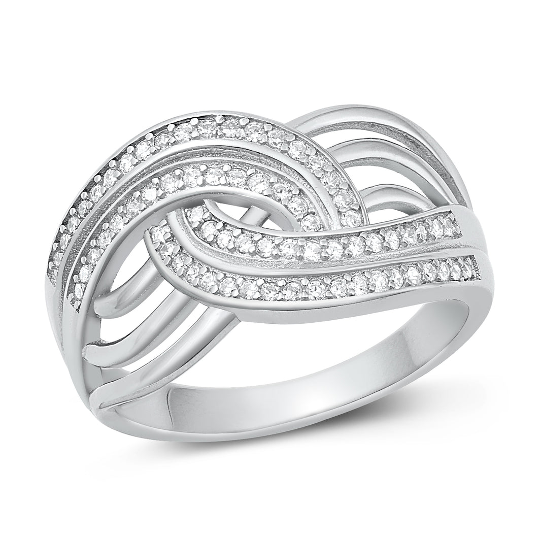 Silver CZ Ring