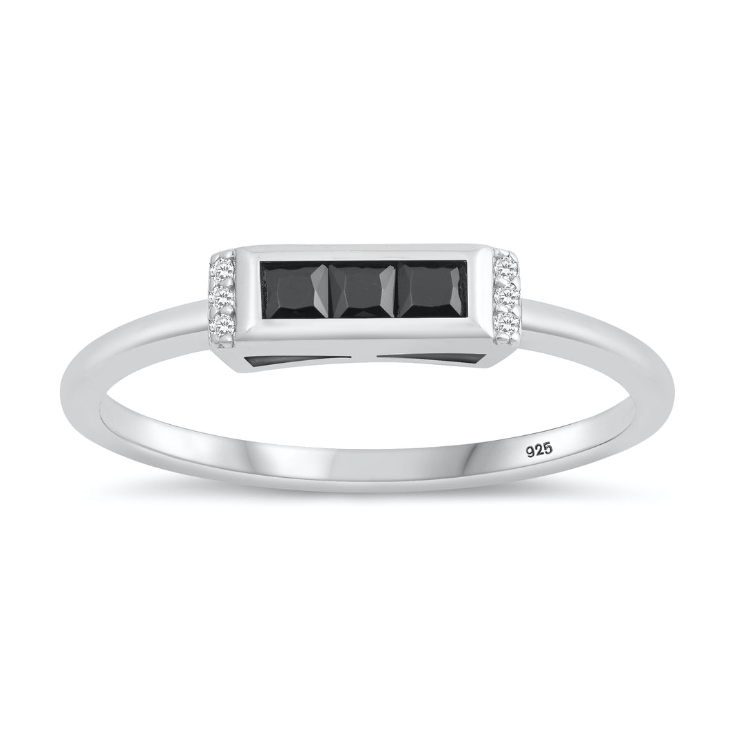 Silver CZ Ring
