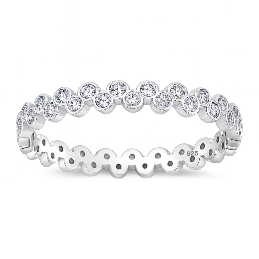 Silver CZ Ring