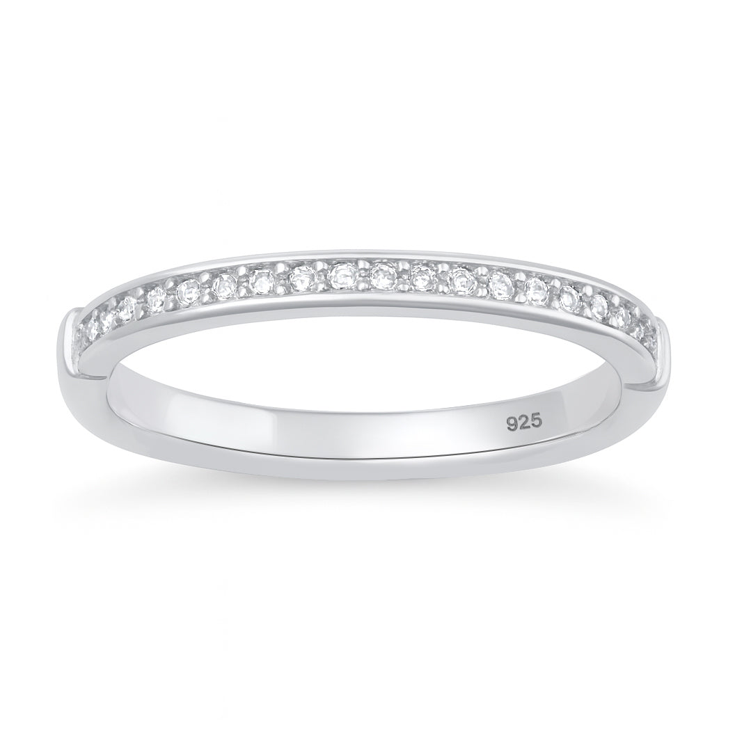 Silver CZ Ring