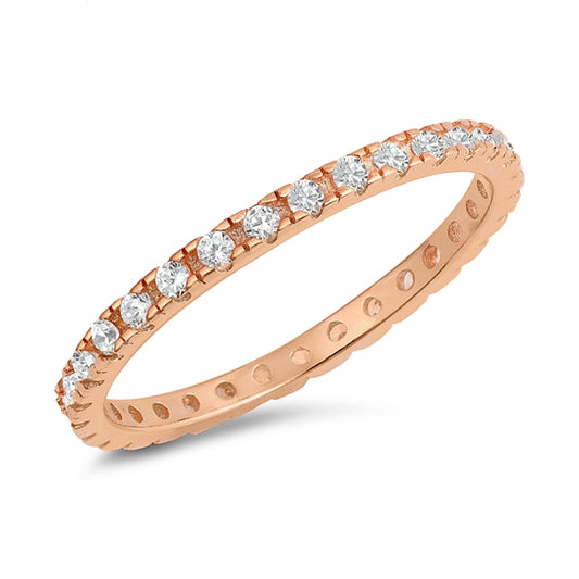 Silver CZ Ring