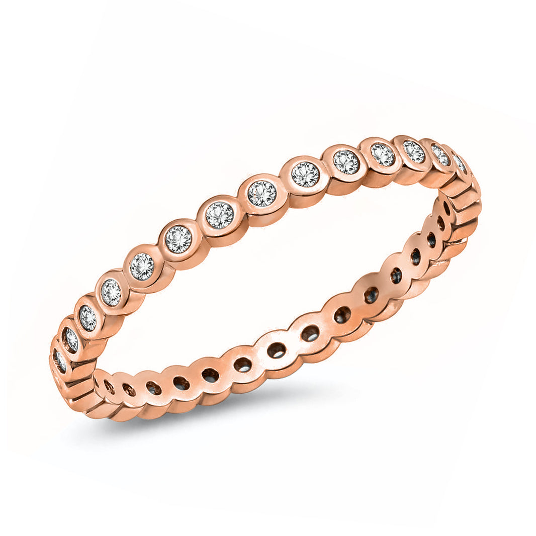Silver CZ Ring