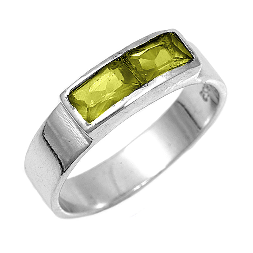Silver CZ Baby Ring