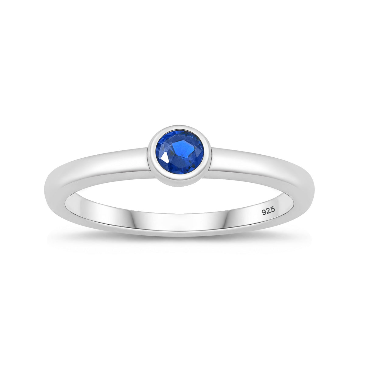 Silver CZ Ring - Baby Ring