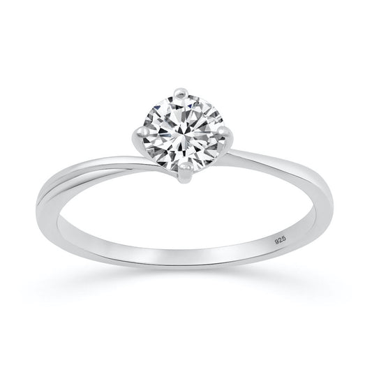 Lab Diamond Solitaire Ring - 6 mm (0.81 carat)