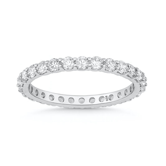 Lab Diamond Eternity Band Ring - 2.5 mm (1.4 carat)