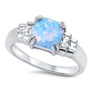 photo of Silver Lab Opal Ring