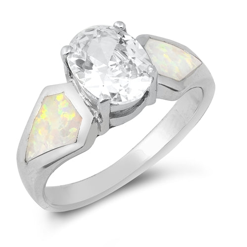 photo of Silver Lab Opal Ring