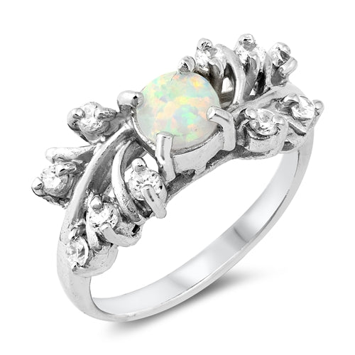 photo of Silver Lab Opal Ring