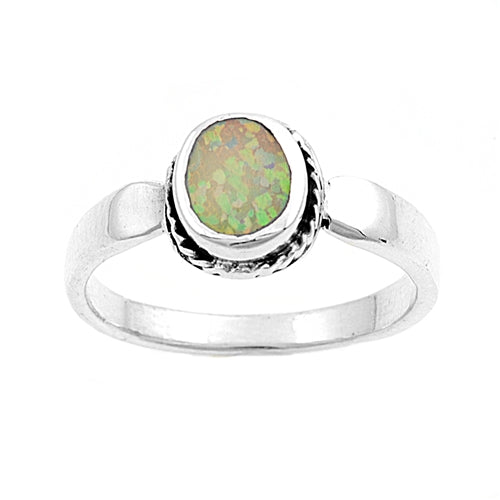 photo of Silver Lab Opal Ring