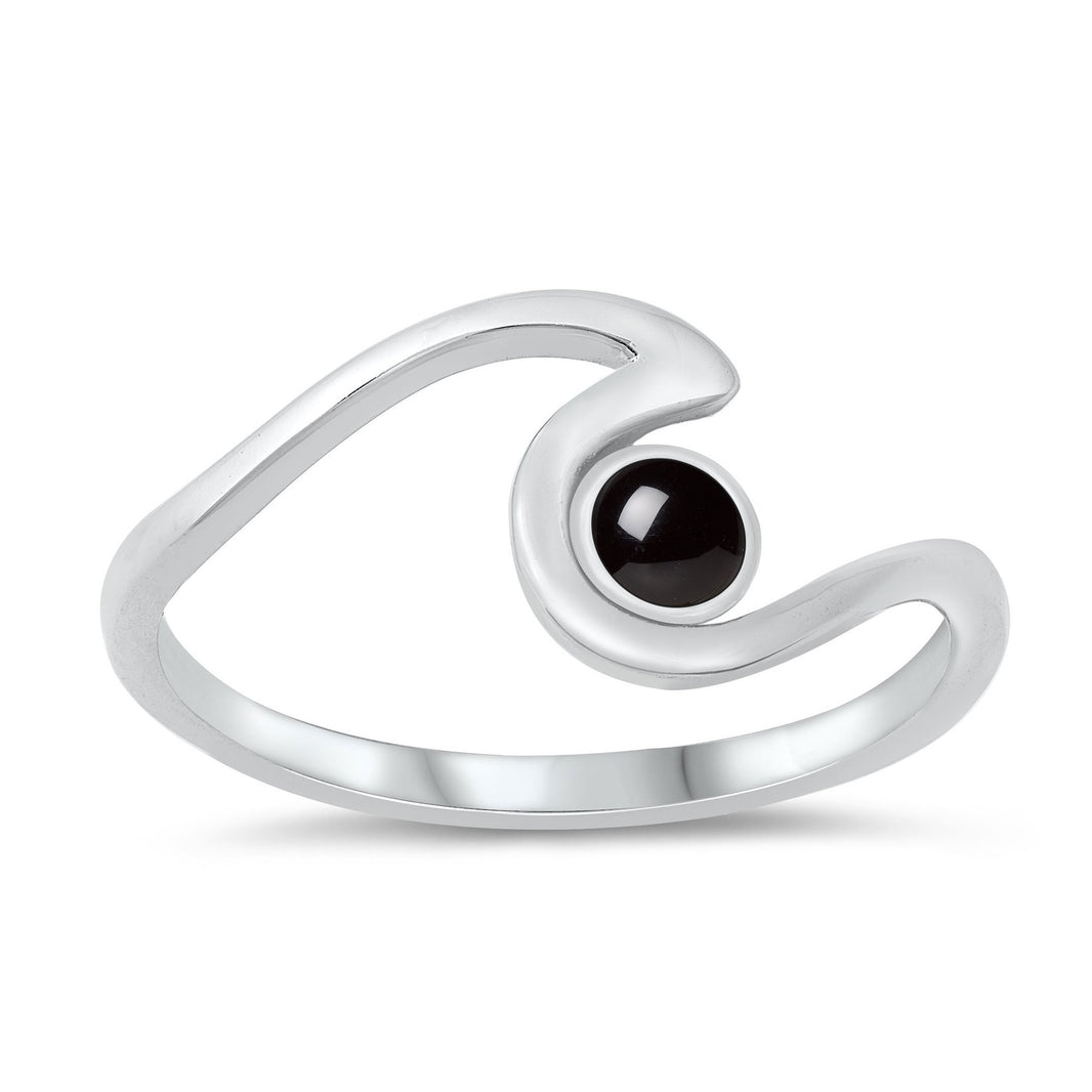 Silver Stone Ring