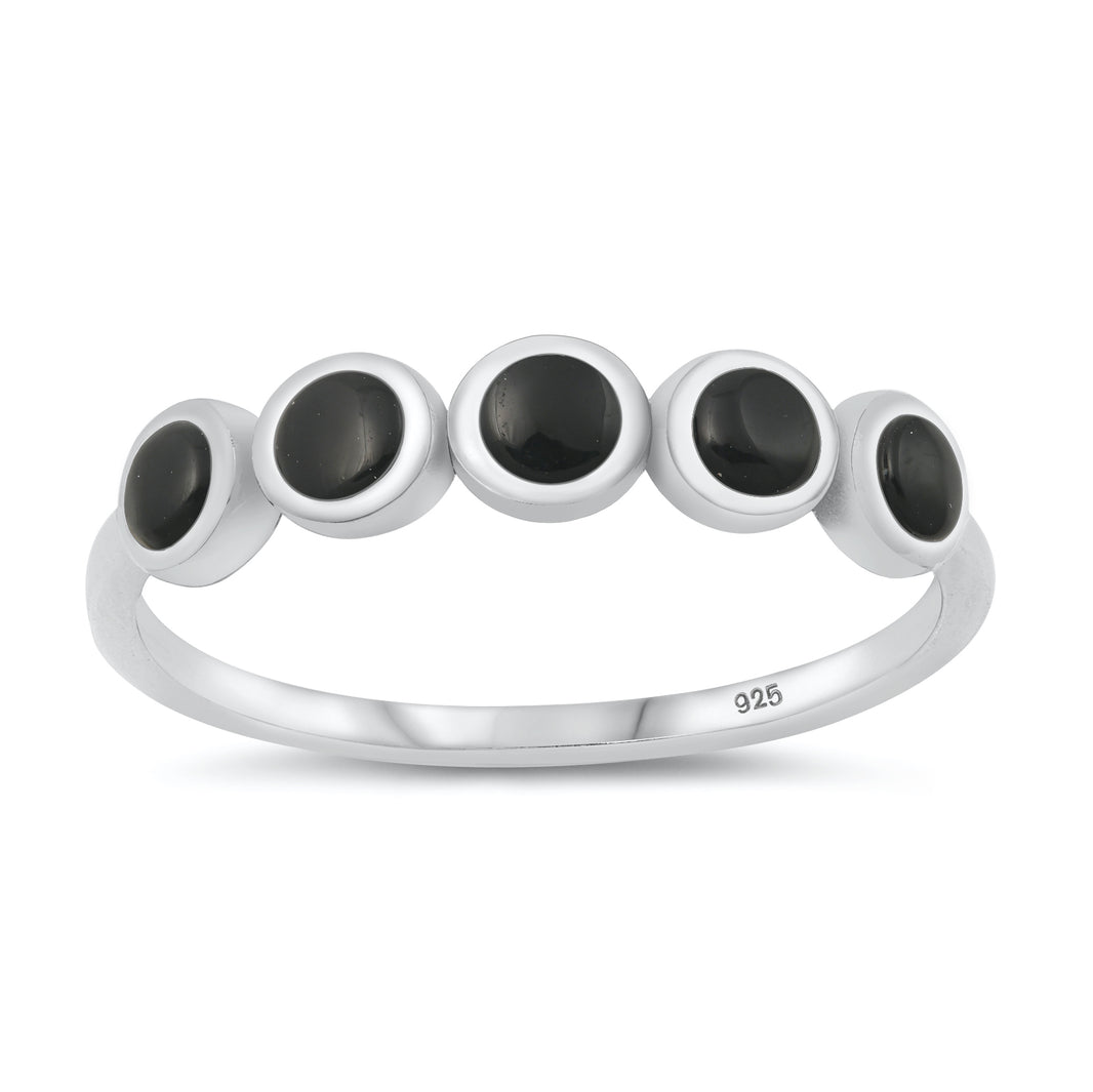 Silver Stone Ring