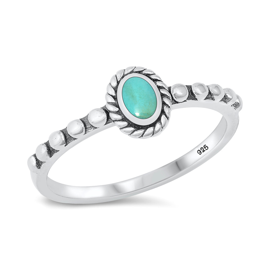 Silver Stone Ring