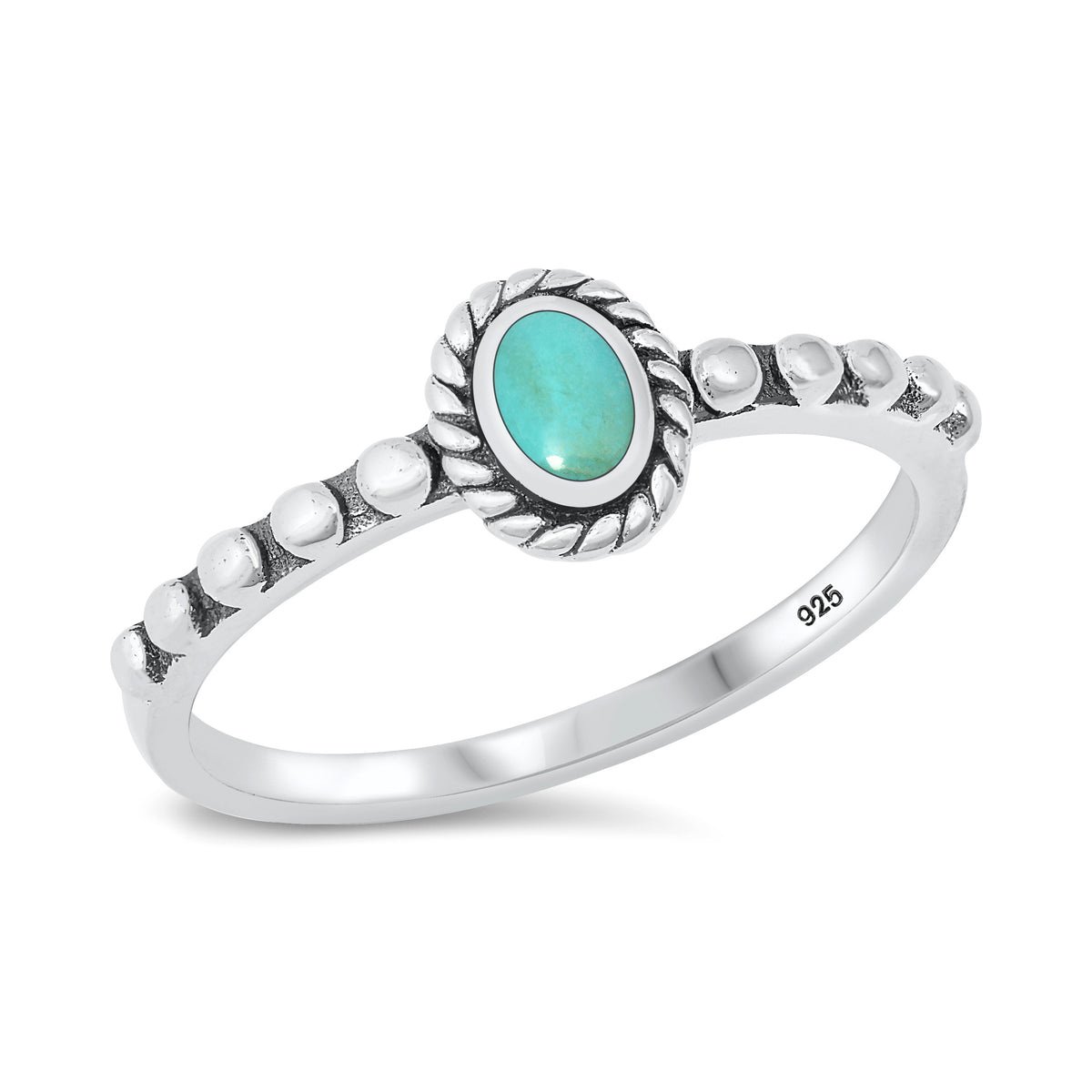 Silver Stone Ring