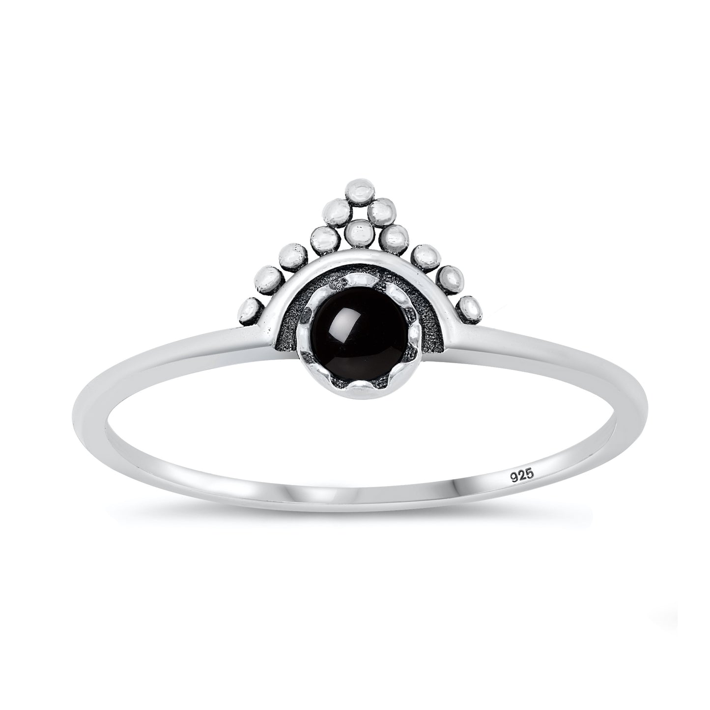 Silver Stone Ring
