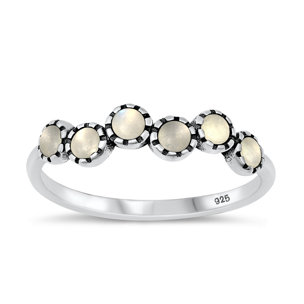 Silver Stone Ring