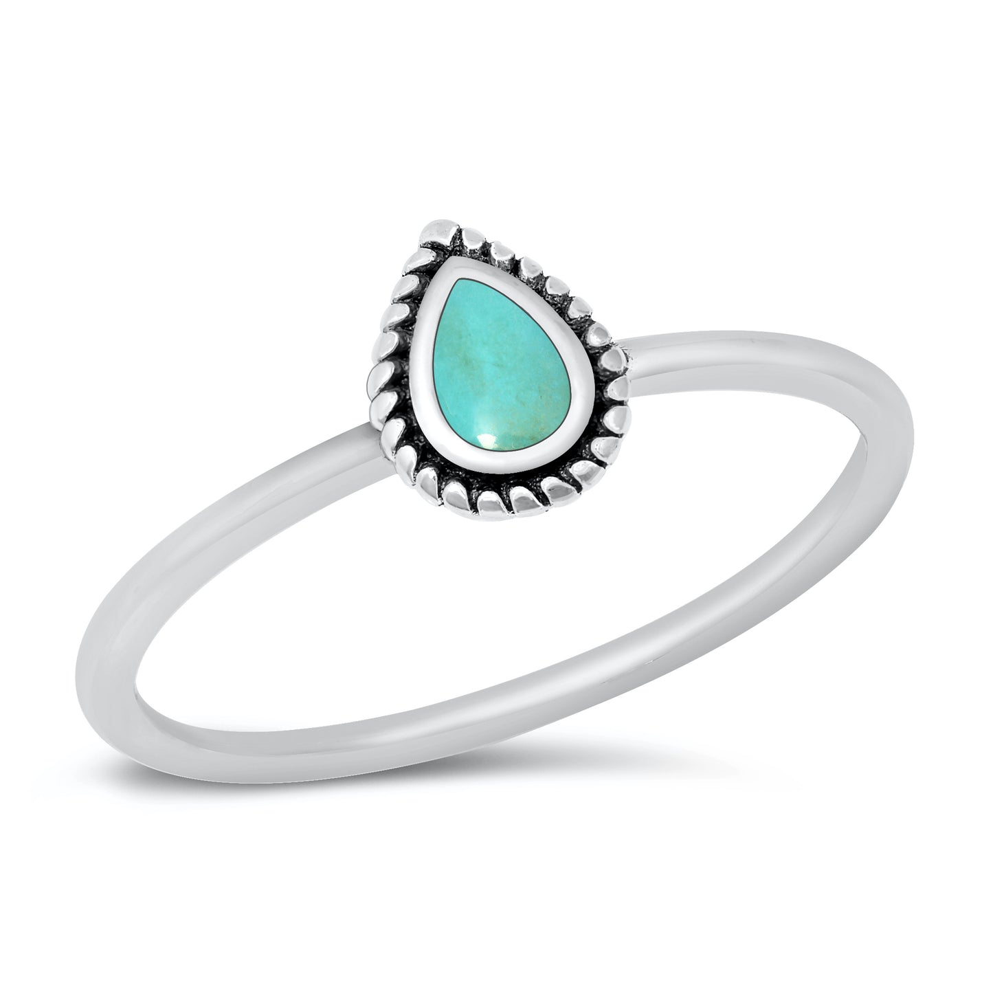 Silver Stone Ring