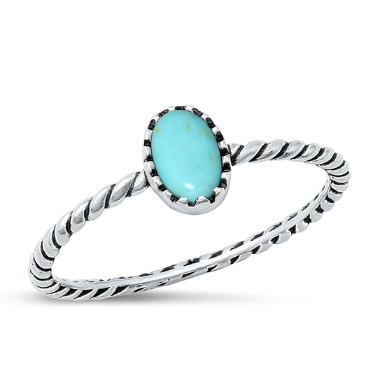 Silver Stone Ring