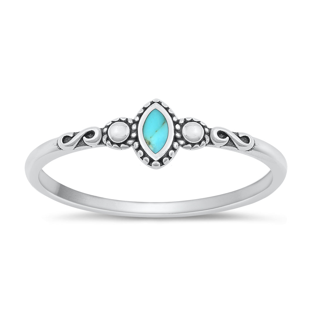 Silver Stone Ring