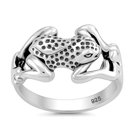 Silver Ring - Frog