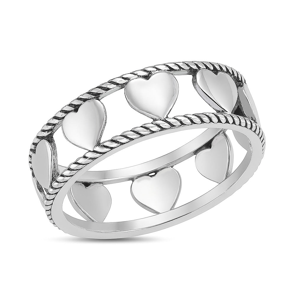 Silver Ring - Heart