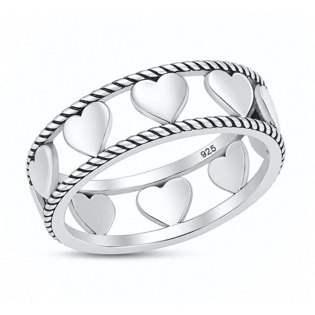 Silver Ring - Heart