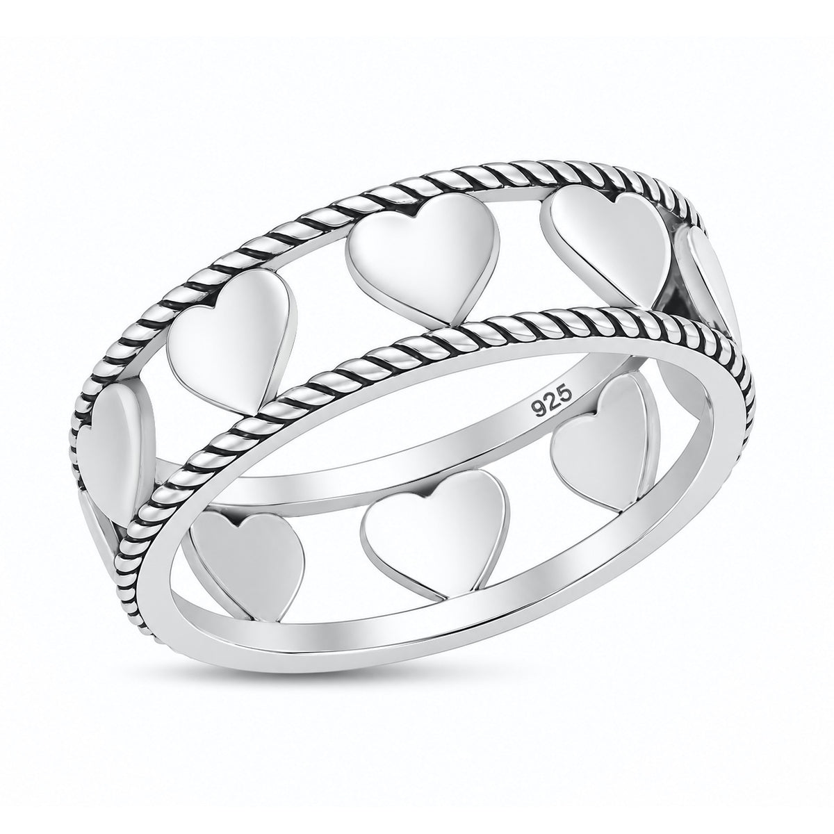Silver Ring - Heart