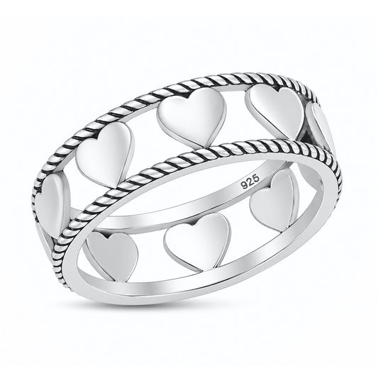 Silver Ring - Heart