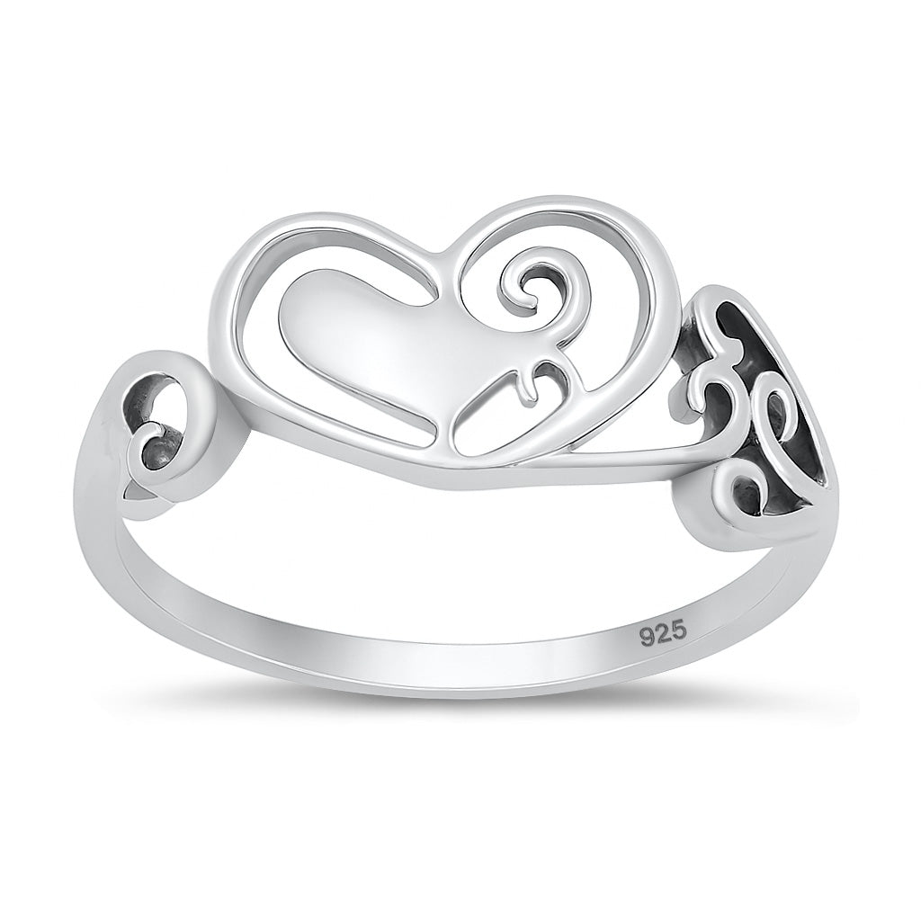 Silver Ring - Heart