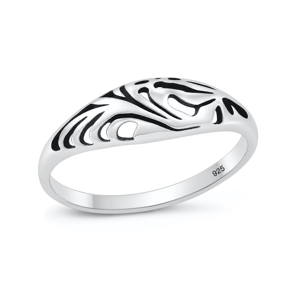 Silver Filgree Dome Ring