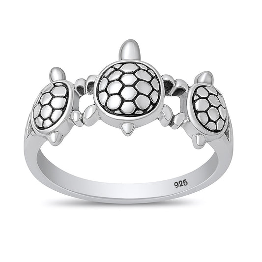 Silver Ring - Turtles