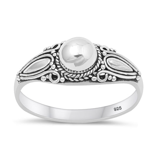 Silver Ring - Bali Design