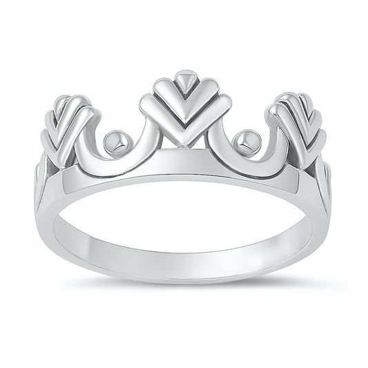 Silver Ring - Crown
