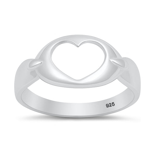 Silver Ring - Heart
