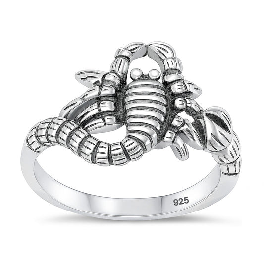 Silver Ring - Scorpion